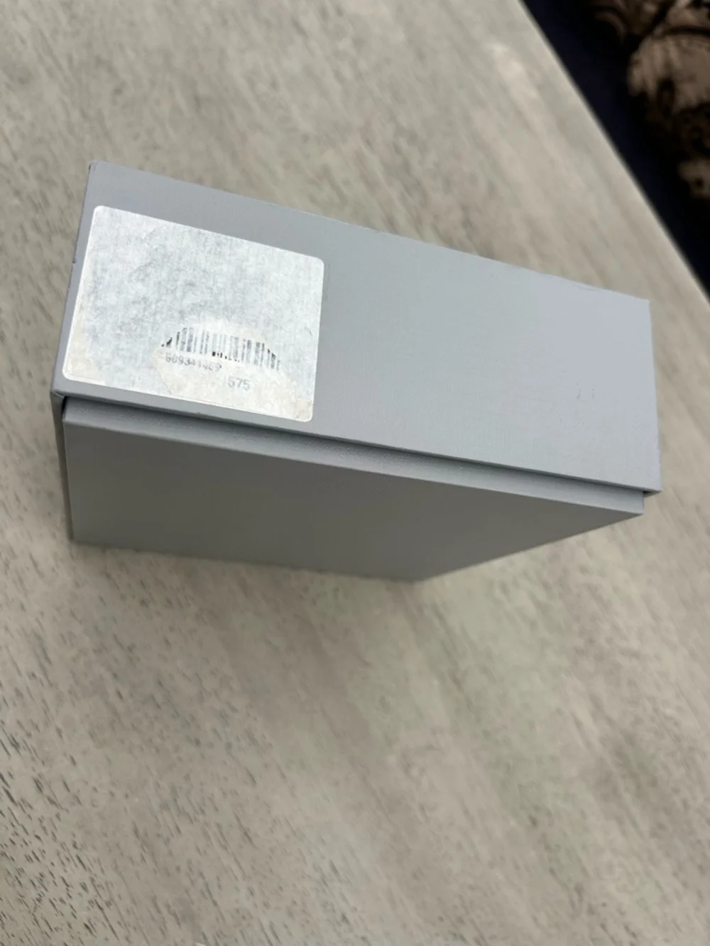 Authentic Balenciaga Signature Grey Luxury Presentation Box‎ - Large Square